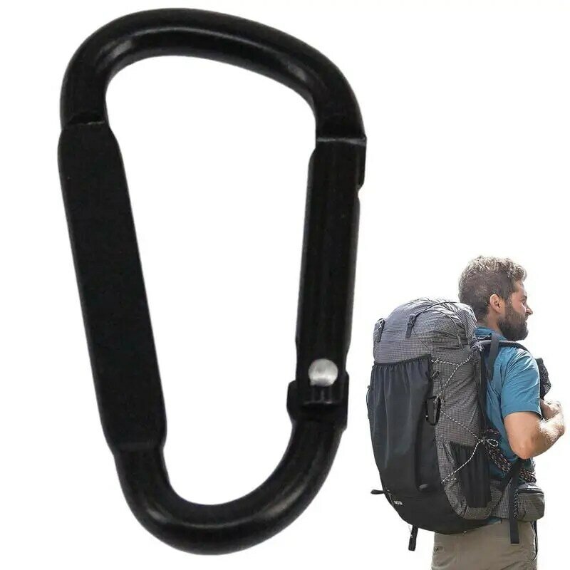 Mousqueton à ressort pour camping, kit de voyage, anneau en D, clé JOHook, équipement portable d'alpinisme, accessoires de camping