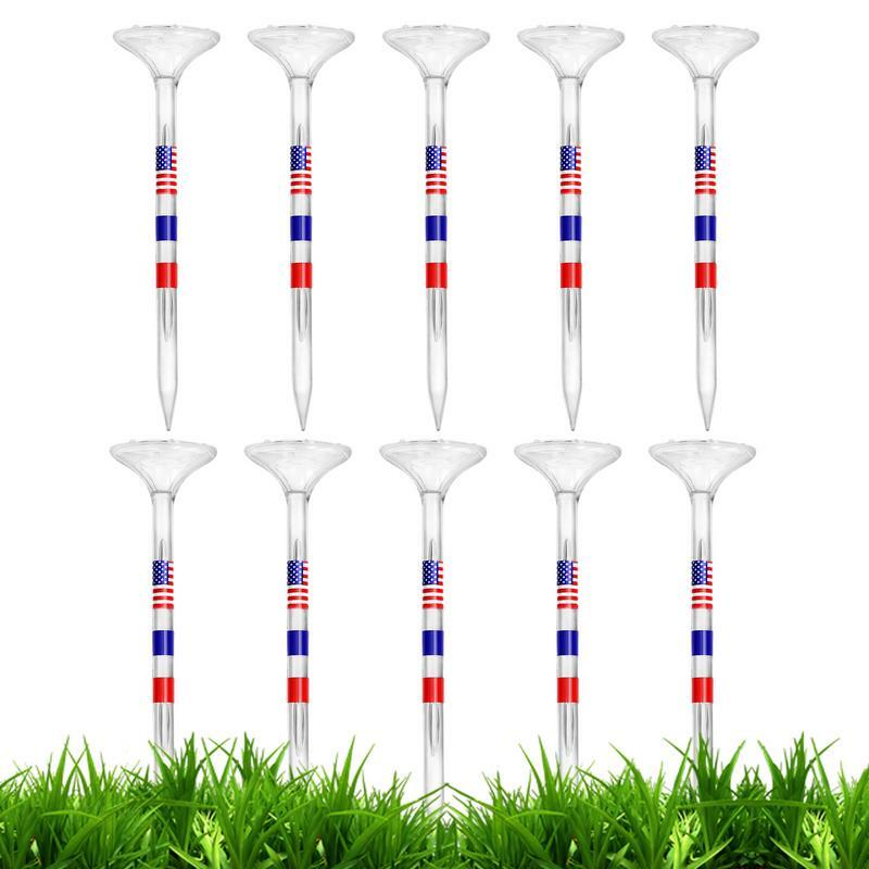 Outdoor Golf Tees Beginners Training Golf Ball Tee Transparent On-Course Golf Playing Tees Golf Practice Supplies For Golf