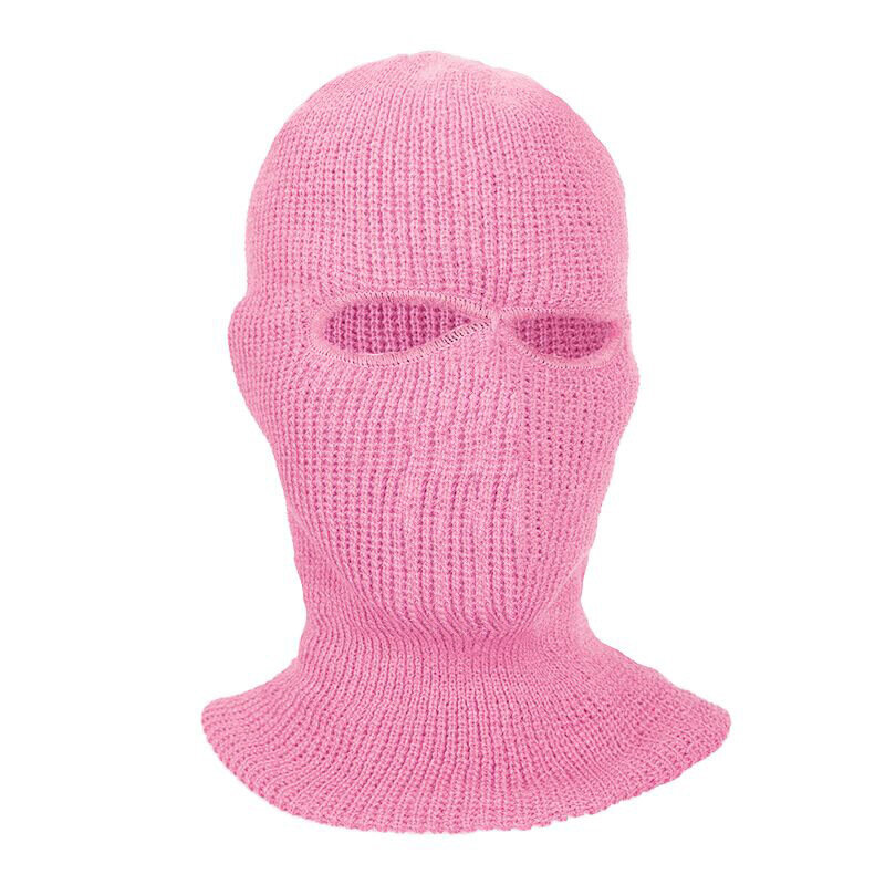 Warm gestrickte Kopf bedeckung für Männer Outdoor Motorrad Fahrrad fahren wind-und kälte beständige Maske Winter Kopf bedeckung Gesichts schutz