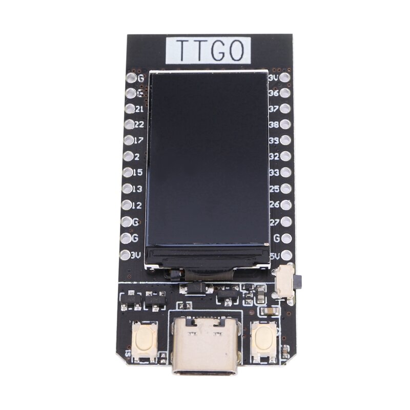 Placa de desarrollo Ttgo t-display Esp32, módulo Wifi y Bluetooth para Arduino, Lcd de 1,14 pulgadas, 10 Uds.