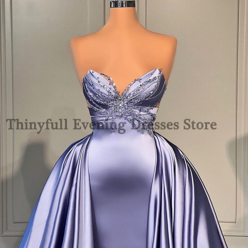 Thinyfull, официальное платье-Русалка для выпускного вечера, женское платье до пола, коктейльные платья в стиле Саудовской Аравии
