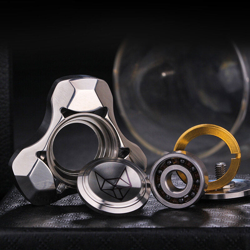 Stainless Steel Metal Fidget Spinner Adult EDC Antistress Hand Spinner Office Toy Children Autism Stress Relief Toys