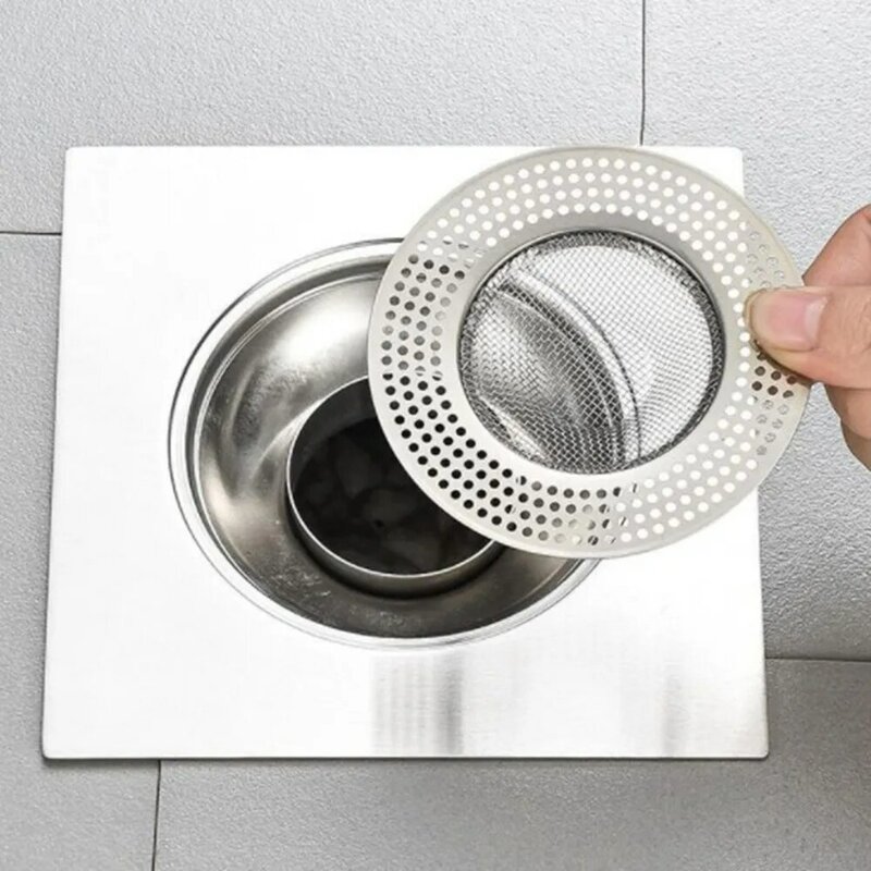 Ekran filtr do zlewu ze stali nierdzewnej filtr przybory kuchenne kanalizacji filtr zapobiegający zatykaniu umywalka do łazienki filtr otwory spustowe sitka