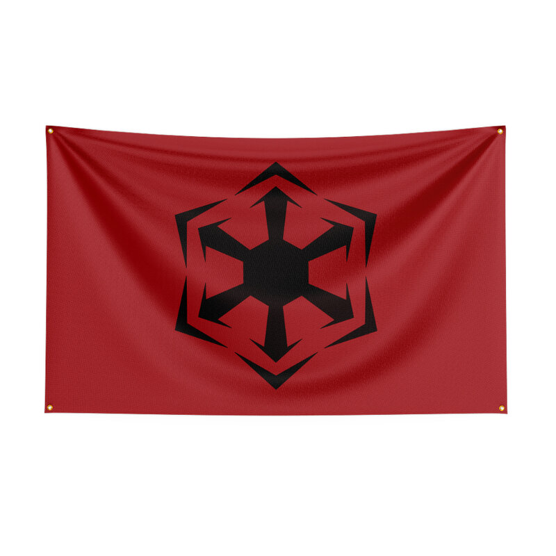 3x5 Fts flaga imperiów Sith do dekoracji