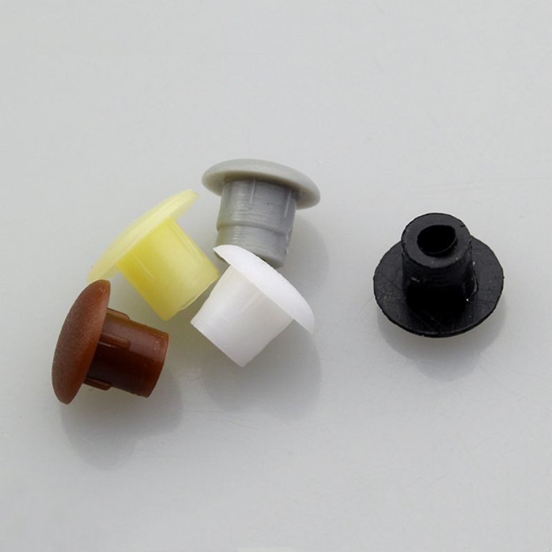 200Pcs Plastic Gat Plug Meubels Verfraaiing Rubber Cap Plug Accessoires Schroef Gat Decoratieve Cover 5Cm Gat Plug