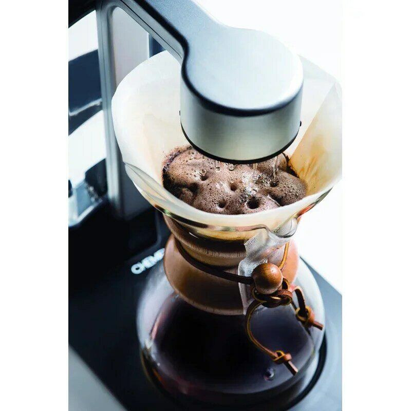 Zestaw do ekspresu do kawy Chemex - 40 uncjiPojemność — zawiera 6-częściowy ekspres do kawy