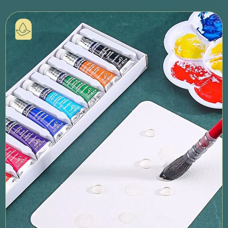 POTENTATE Postcard Watercolor Paper 100% Cotton 300g 24Sheets A6 Travel Water Color Painting Paper Tin Packaging Art Supplies