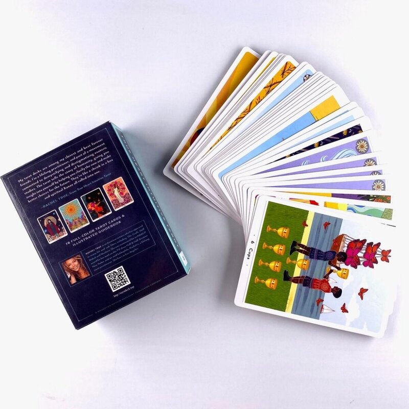 78 Pcs Cards True Heart Intuitive Party Tarot Board Game, Board Game, Prophecy, Oracle Cards