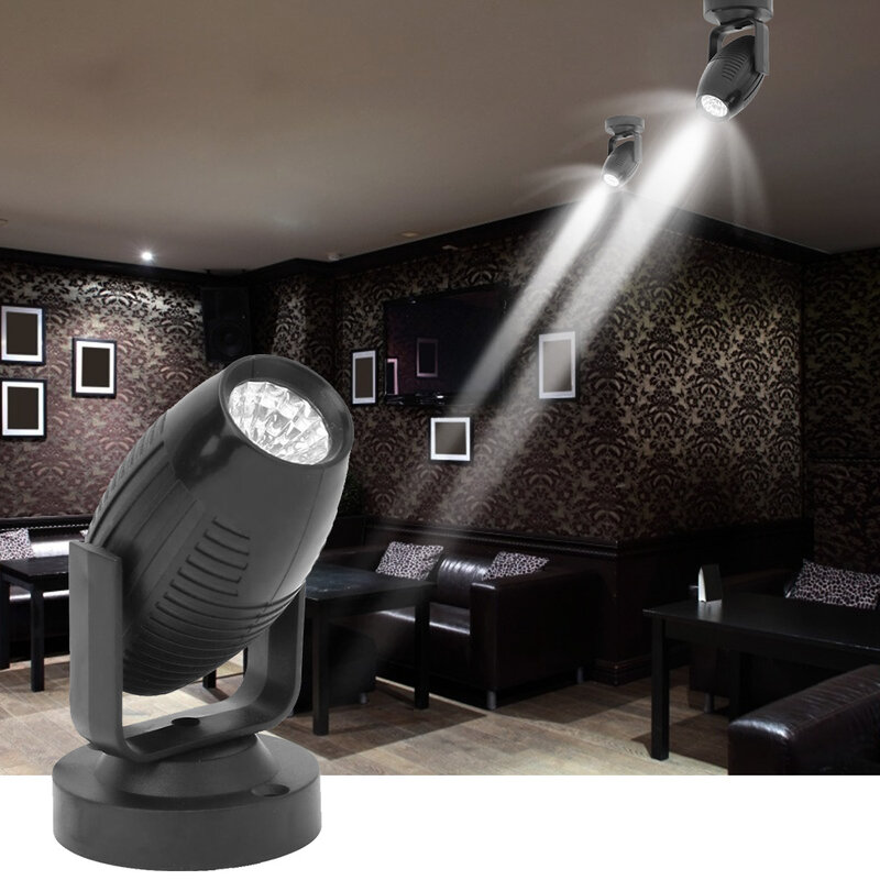 RGB Stage Spot Light LED RGB Disco Light Energy Saving Wedding Home Party Living Room Decorations Indoor Lighting