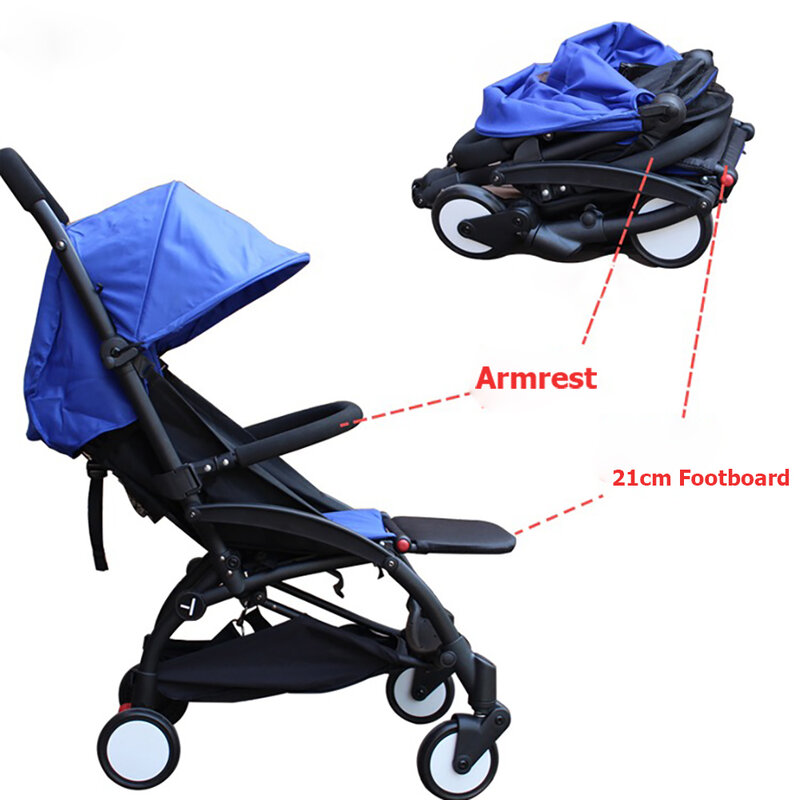 Stroller Armrest Foot Rest Leg Rest Board Sets Extender Baby Accessories Stroller Accessories For Babyzen Yoyo Yoya Pushchair