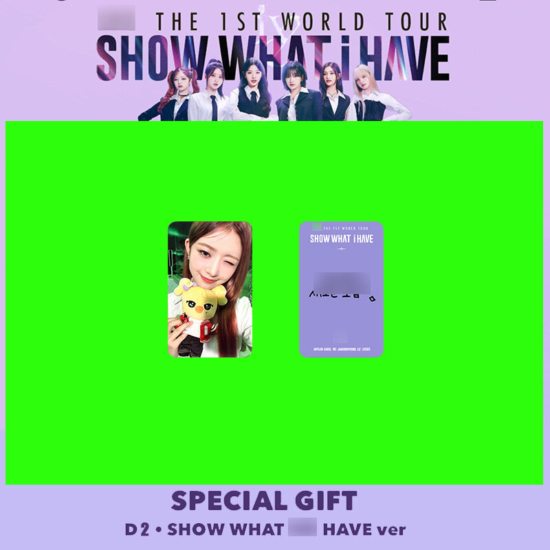 6 buah/set kartu pos Kpop IVE Seoul World Tour kartu kecil tur dunia Album konser kartu LOMO kartu pos YUJIN LIZ WONGYONG kartu pos kartu foto