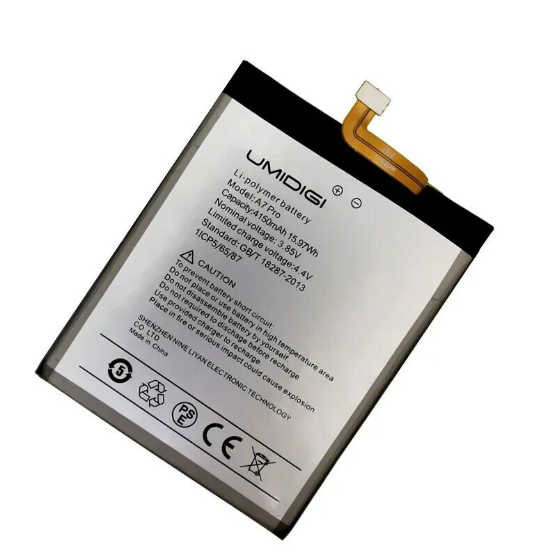 Batería 100% Original para teléfono móvil, pila de polímero de litio de alta calidad para UMI Umidigi A7 Pro A7Pro, 4150mAh, nueva