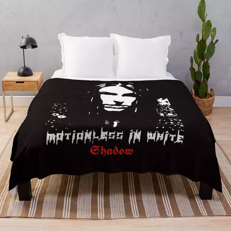 Chris Motionless Cerulli selimut lempar dekoratif tempat tidur berbulu untuk bayi selimut hangat