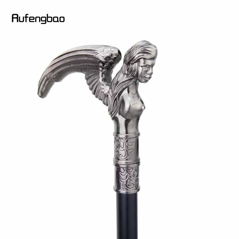 Angel Single Joint Fashion Walking Stick Decorative Vampire Cospaly Party Walking Cane Halloween Crosier 93cm