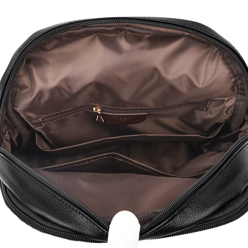 Women Backpack 2024 Leather Backpacks Female Designer Backpack For Girls School Bag High Quality Travel Bagpack Ladies Sac