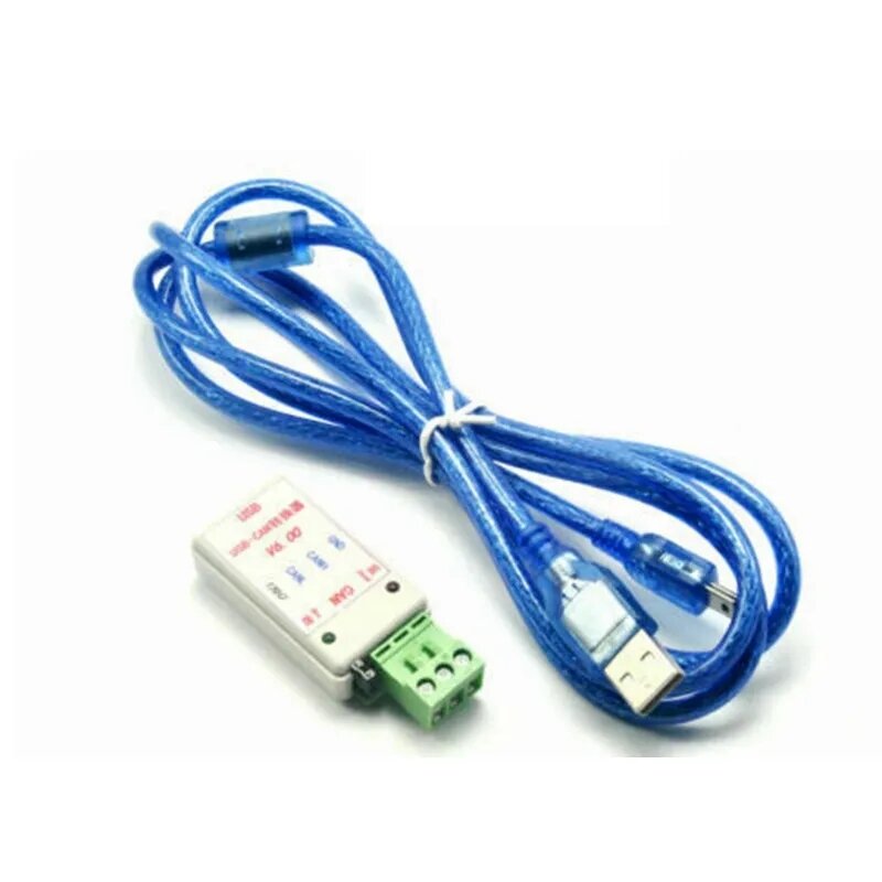 Прозрачный преобразователь USB в CAN-анализатор передачи USB в CAN-шину адаптер Поддержка работы в автономном режиме