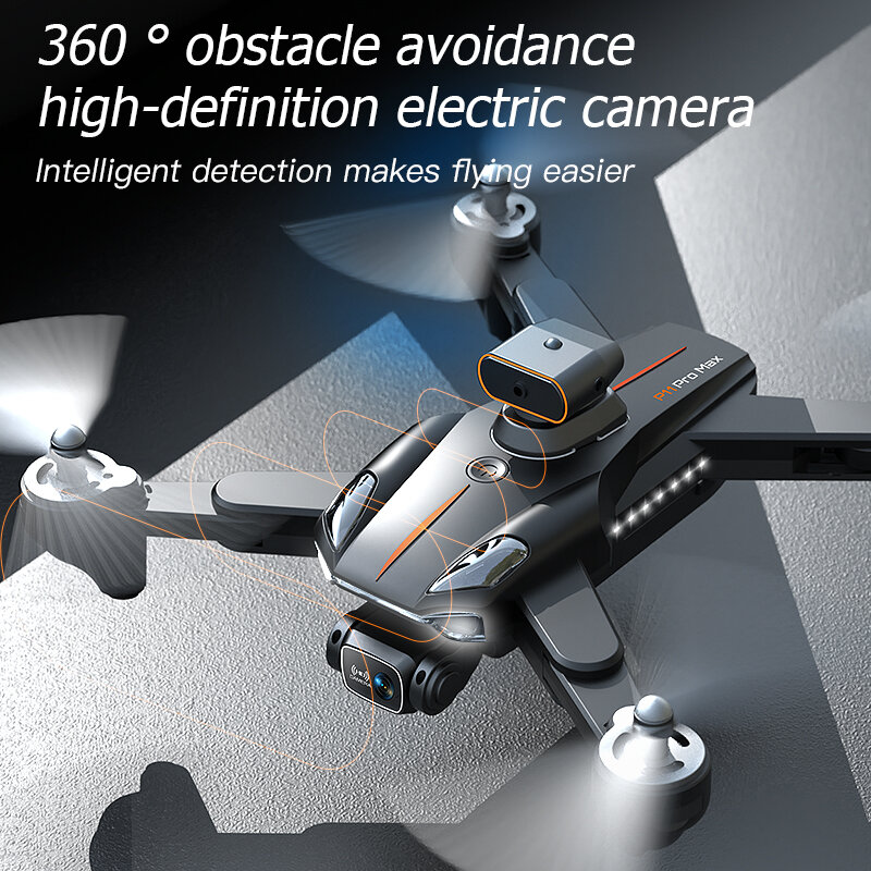 레노버 P11 프로 GPS 드론, 전문가용 8K HD 카메라, 4 방향 지능형 장애물 회피 접이식 쿼드콥터, RC 거리 5000m