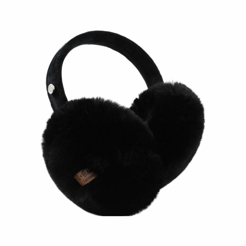 Uniseksowe zimowe ciepłe nauszniki kompatybilne Bezprzewodowe, pluszowe słuchawki jednolitym kolorze Składane
