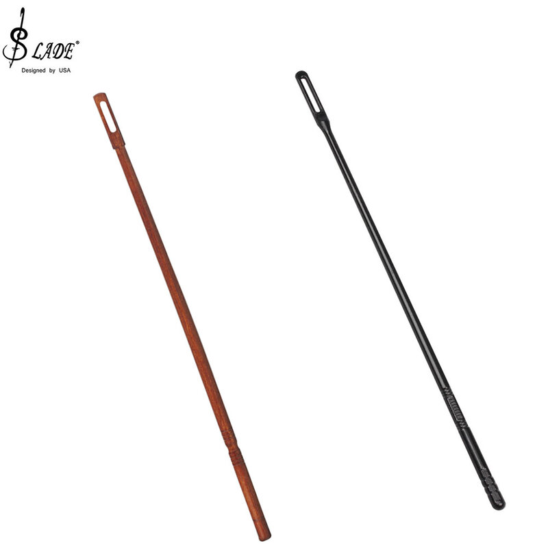 Varilla de flauta ABS negra de alta calidad, piezas de repuesto para limpieza de flauta profesional, herramienta de limpieza