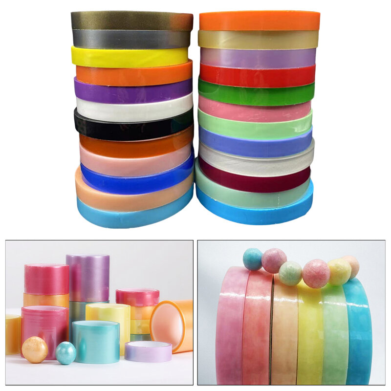 Kleverige Bal Rolling Tapes Craft Sticky Tape Levert Kinderen Educatief Decompressie Zintuiglijke Diy Gekleurde Speelgoed Voor Party Playi