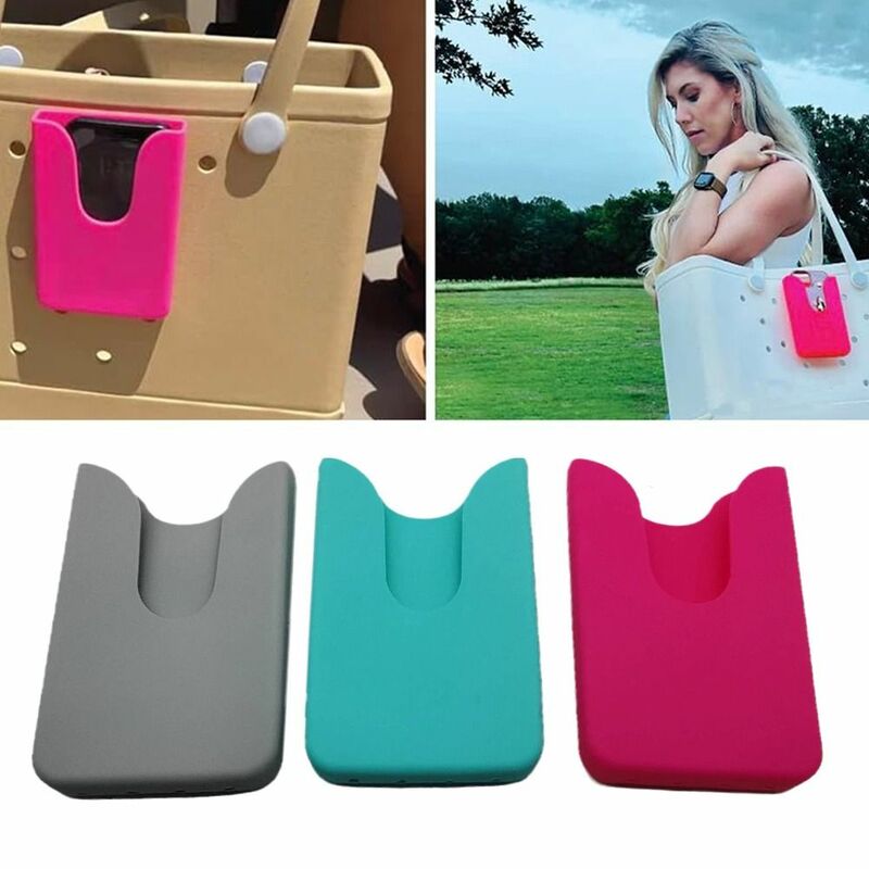 Rubber Bogg Bags Accessories Beach Bag Connector Storage Phone Case Compatible with Bogg Bags Camping Hiking