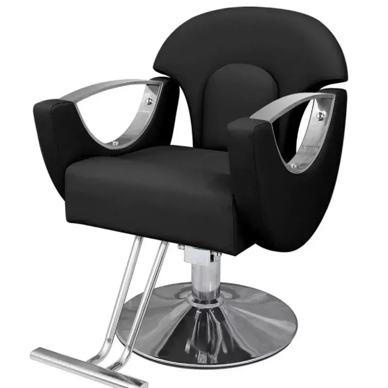 Кресло компьютерное для салона и парикмахерской, вращающийся подъемный стул для стрижки волос в современном стиле, мебель для дома