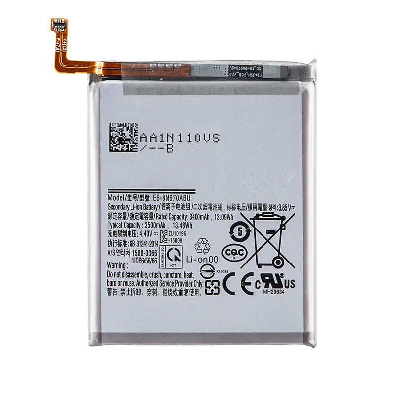 Remplacement EB-BN970ABU 3500mAh Batterie Pour Samsung Galaxy Note 10 Note X Note10 NoteX Note10 5G SM-N970 N970W N970F + Outils