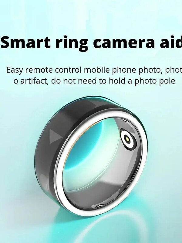 Cincin pintar, video pendek cincin pintar teknologi hitam Foto remote control seperti video pendek cincin pengeruk layar ponsel