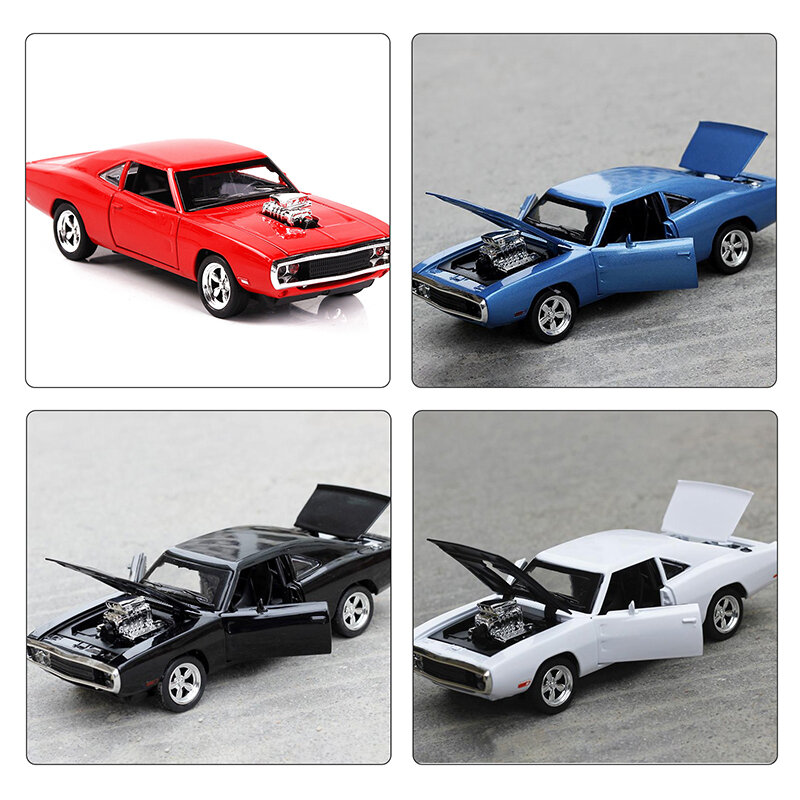 MINI AUTO 1:32 Dodge Charger The Fast And The Furious Alloy Car Models kids toys for children Classic Metal Cars