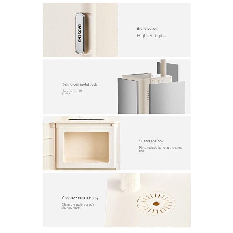 Máquina de barra de té caliente instantánea, dispensador de agua de cubo inferior integrado automático inteligente para el hogar de alta gama