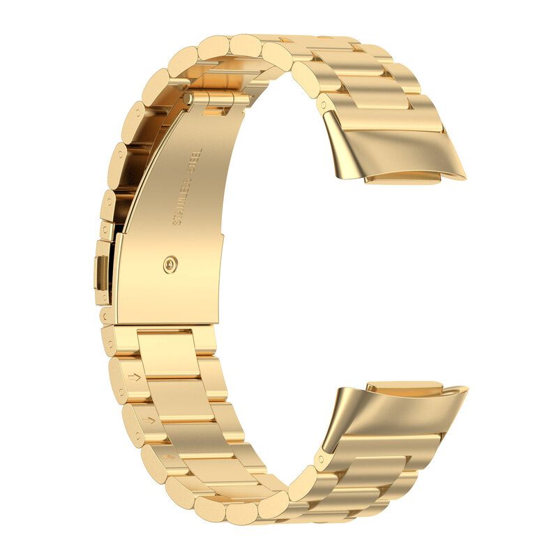 Metalowa opaska ze zegarek ze stali nierdzewnej do ładowania Fitbit 5 6 pasek do zegarka regulowany nadgarstek do ładowania Fitbit 6 5 bransoletka