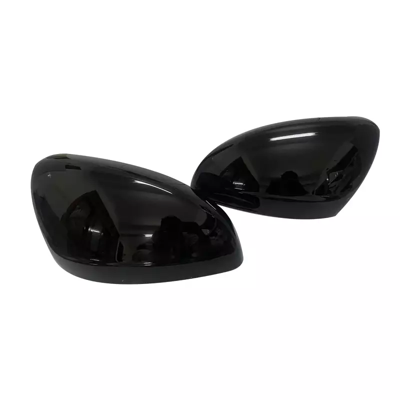 2Pcs For Peugeot 208 / 2008 2012-2018 Side Door Rearview Mirror Cover Trims Car Accessories Left + Right Side Replacement Style