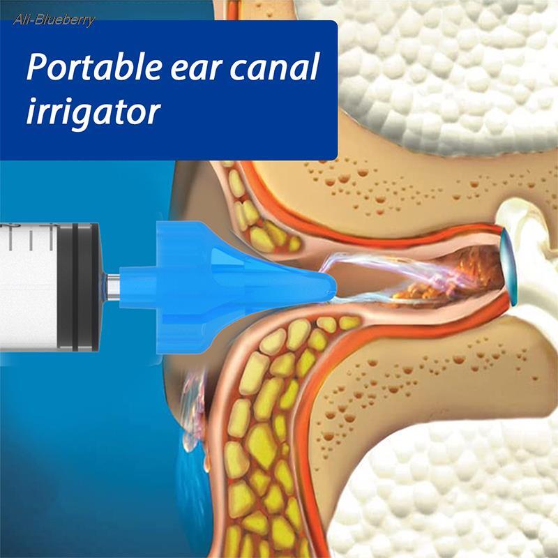 1/2PCS Universal 10ML Ear Syringe Ear Cleaning Irrigation Kit For Children Adult Ear Wax Removal Tool Water Washing Syringe