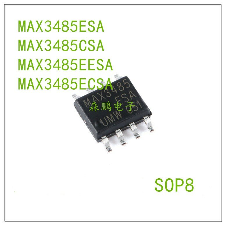5 шт., интегральная микросхема MAX3485ESA MAX3485CSA MAX3485EESA MAX3485ECSA SOP8