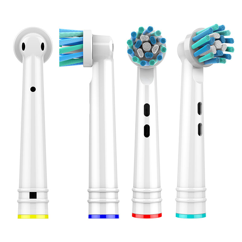 Testine di ricambio adatte per Braun Oral b, compatibili con Oral-B Pro 1000/2000/3000/5000/6000 spazzolino intelligente e geniale