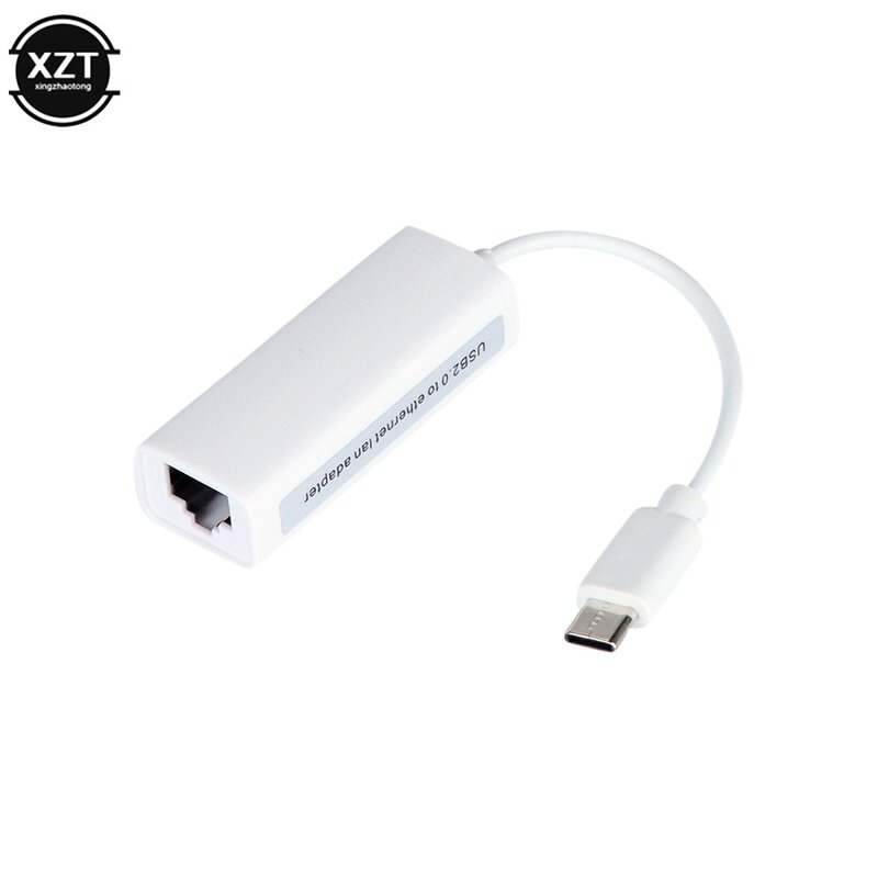 USB Type-C к RJ45 Lan Ethernet адаптер 100 Мбит/с сетевая карта для Macbook Windows проводной Интернет-кабель SR9900