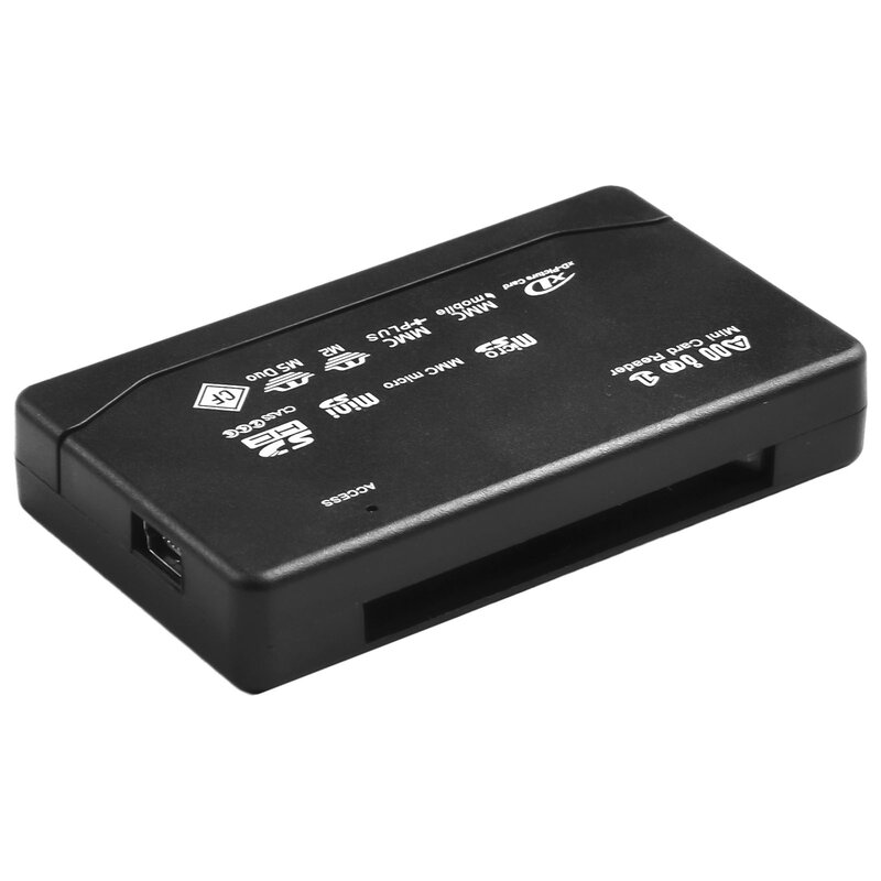 Adaptador de tarjeta USB 2,0 Universal, lector de tarjetas de memoria SD, TF, CF, XD, MS, MMC, TF, CF, XD, MS, MMC