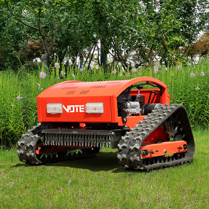 Настраиваемый садовый кусторез с двигателем 15 л. С., буксировочный робот с управлением, Электрический диск для езды на лужайке, финишная трава/мощная газонокосилка