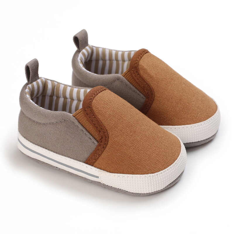Nuove scarpe di tela Casual per neonati con suola morbida antiscivolo in cotone per neonati e bambini piccoli la prima scarpa da passeggio per bambini