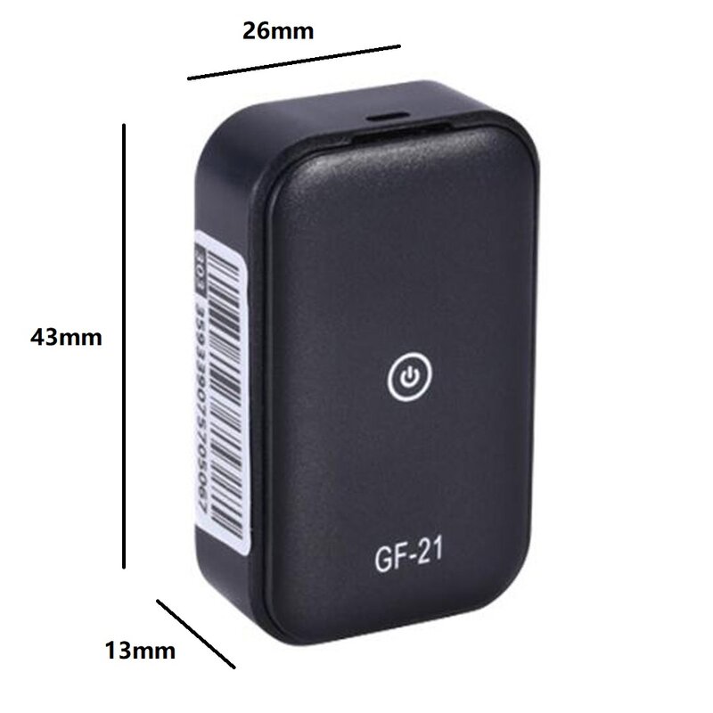 GF-07 / GF- 09 / GF-21 / GF-22 GPS Tracker Mini localizzatore GPS per auto dispositivo di localizzazione di registrazione Anti-smarrimento con telefono con controllo vocale