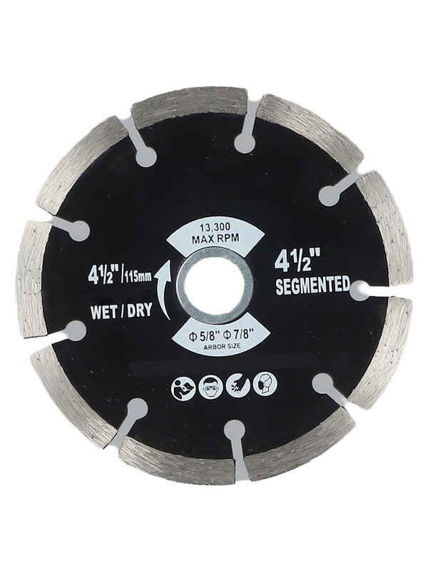 1pc 115mm Diamond Saw Blade Cutting Disc For Stone Granite Concrete Porcelain Tile Ceramic Cutting Disc For Angle Grinder