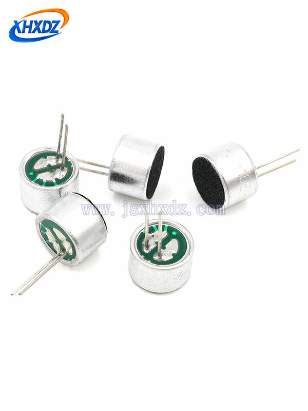 10pcs 9767P/9767 Flat Head Solder Joint/9767 Wired Microphone Head Cover 9*7MM with Needle Microphone High Sensitivity