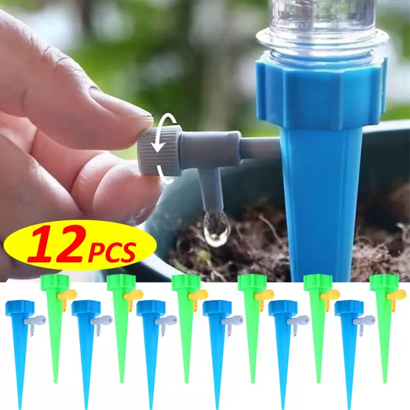 Automatische Bewatering Apparaat Zelfbewatering Kits Tuin Druppel Irrigatie Controlesysteem Instelbare Controle Tools Voor Planten Bloemen