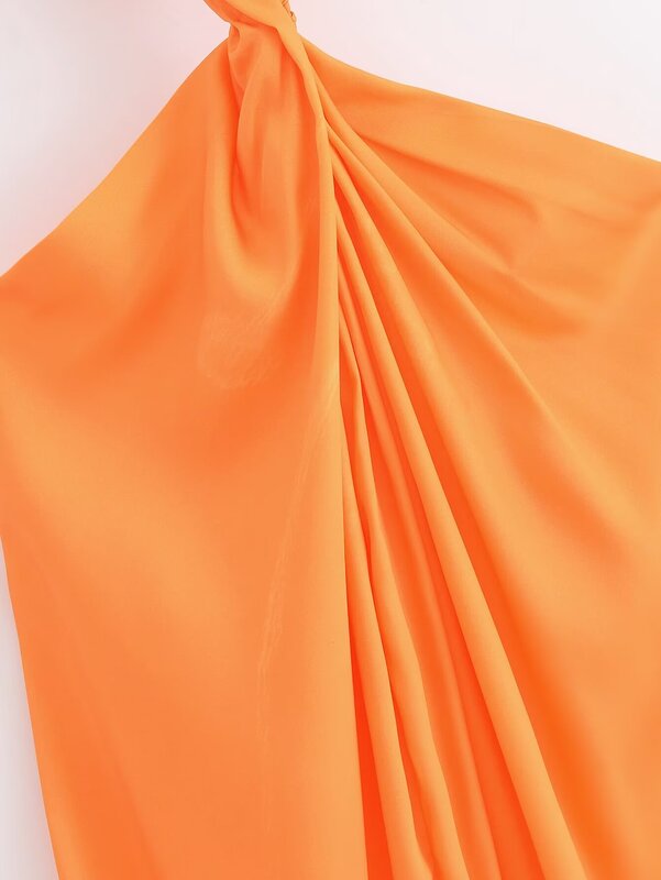 Women's 2024 New Temperament Fashion Joker Satin Jacquard Neck Dress Retro Sleeveless Women's Dress Mujer