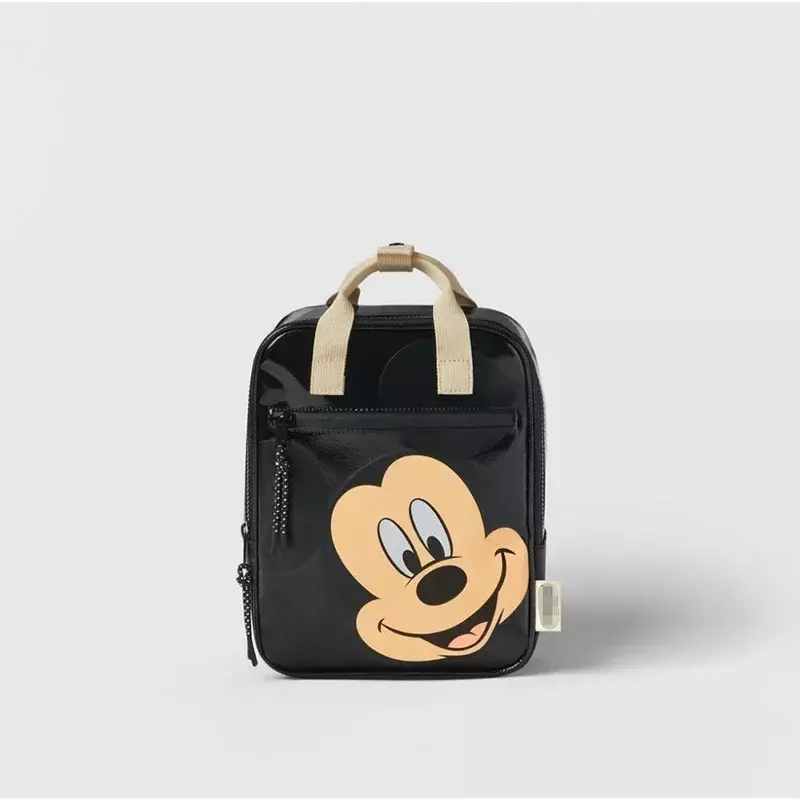 Disney Mickey zaino Cartoon Fashion Kindergarten borsa da scuola per bambini borsa per bambini per il tempo libero doppia spalla scuola per ragazzi Ba