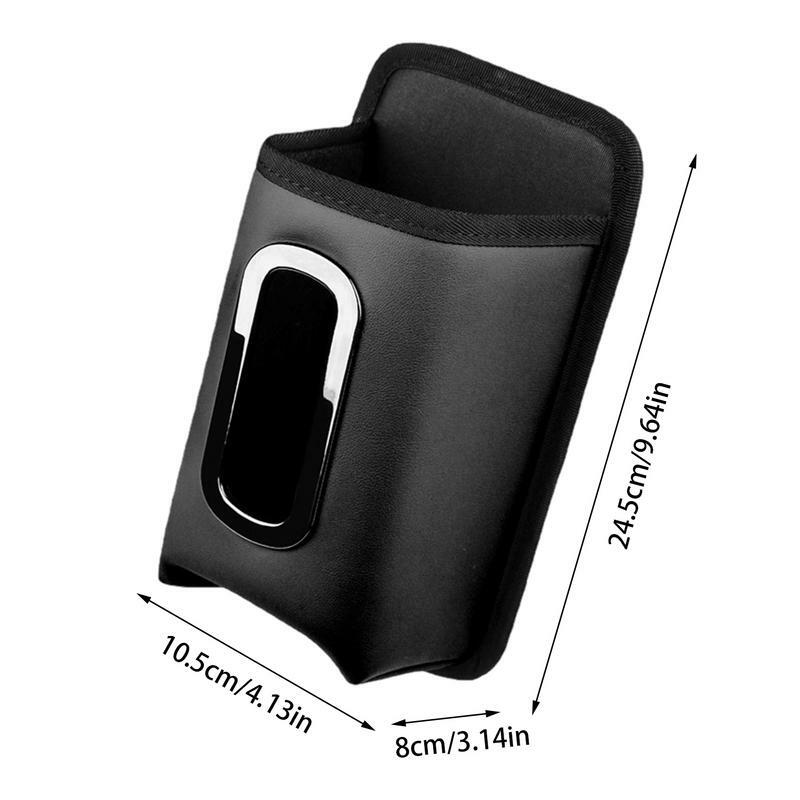 Paper Towel Holder For Car Backseat 2 In 1 Bottle And Tissue Box Holder Drinks Organizer Bag For Truck Auto Travel Camper SUV