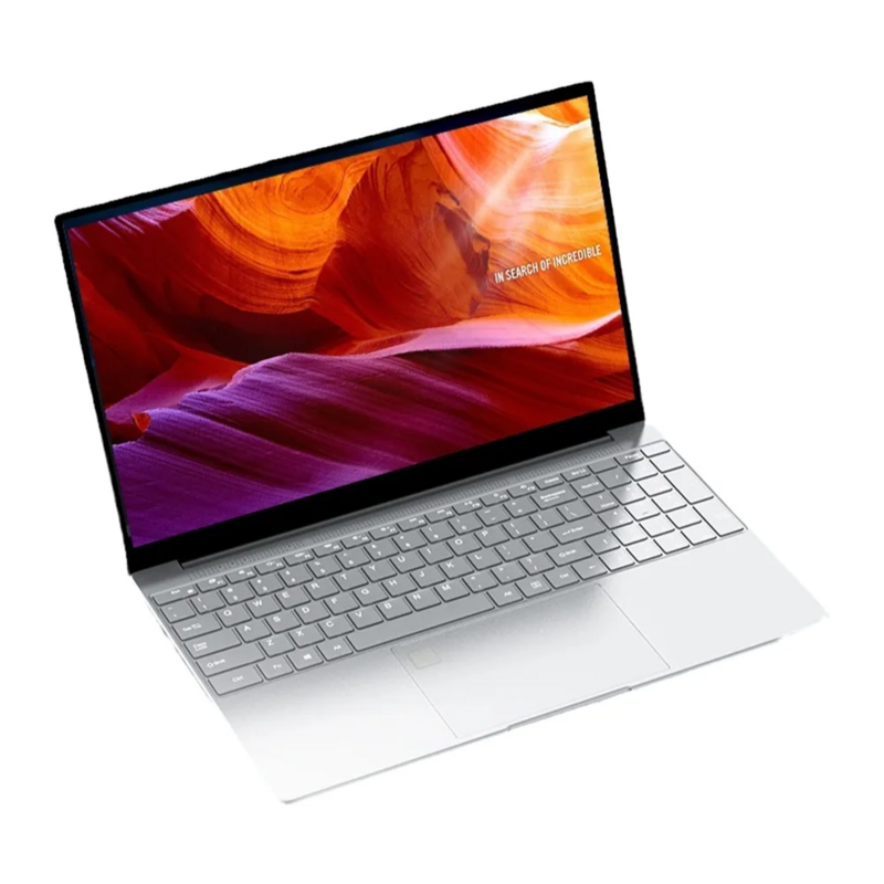 Murah Laptop portabel 15.6 inci Windows 10 11 Pro 1920*1080 Laptop DDR4 Ram 12GB Rom 128GB SSD HDMI Port Notebook
