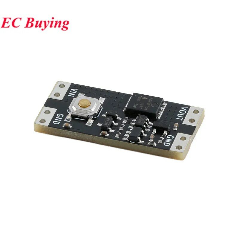 Single Bond Button Bistable Switch Module 3.5-5.4V 4.5-26V 300nA 1.3uA Load 10A Low Power Wide Voltage Micro One Key Switch