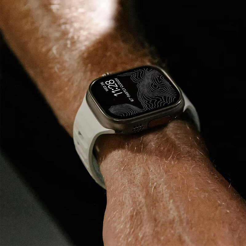Bandje Voor Apple Watch Band 45 49 42 41 44 40 38Mm Lichtgevende Gloed Armband Voor Apple Horlogeband Voor Iwatch Ultra 9 8 7 6 5 4 Se