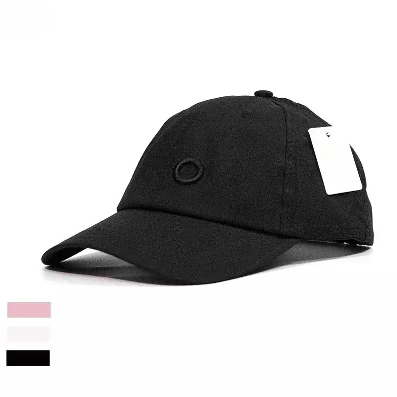 LO Yoga Embroidered Sunshade Hat Font Versatile Baseball Cap Sports Jogging Fitness Women's Gym Baseball Cap